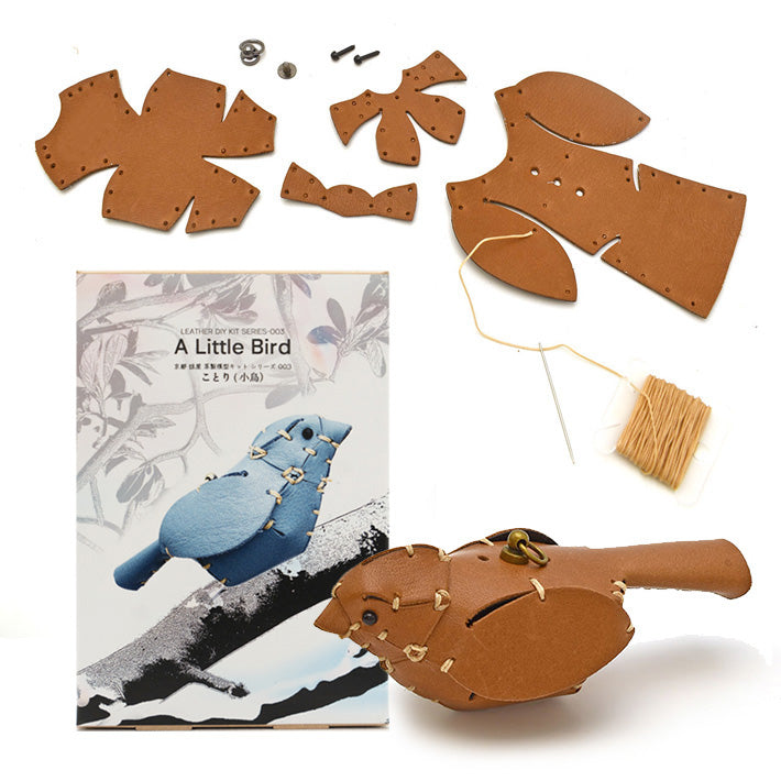 Leather DIY Kit 003「A Little Bird」