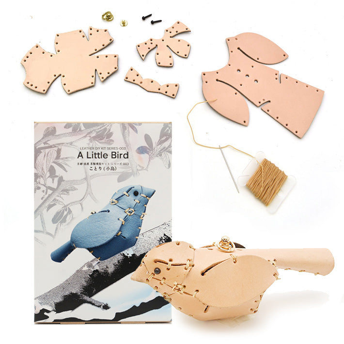 Leather DIY Kit 003「A Little Bird」