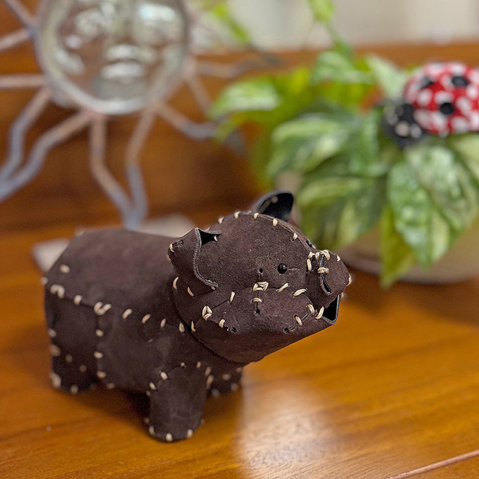 Leather DIY Kit 002「Miniature Pig」